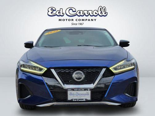 Deep Blue Pearl 2020 Nissan Maxima 3.5 SV