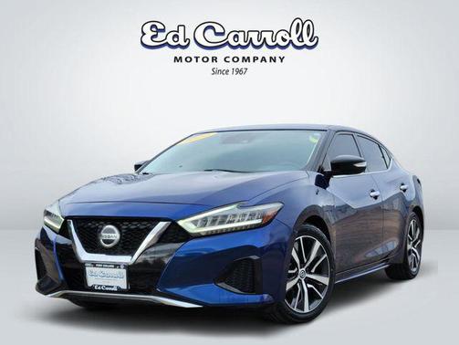 Deep Blue Pearl 2020 Nissan Maxima 3.5 SV