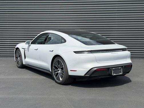 Ice Grey Metallic 2026 Porsche Taycan 4