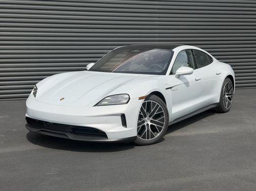 Ice Grey Metallic 2026 Porsche Taycan 4