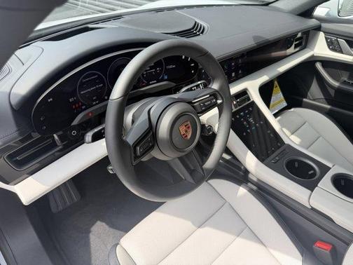 Ice Grey Metallic 2026 Porsche Taycan 4