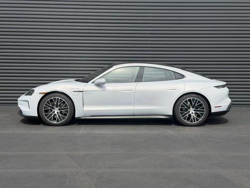 Ice Grey Metallic 2026 Porsche Taycan 4