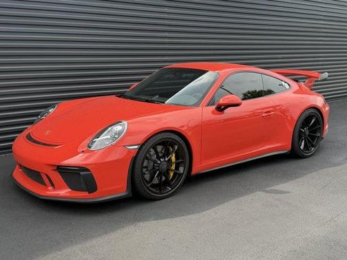 Lava Orange 2018 Porsche 911 GT3