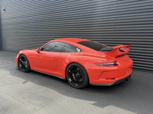 Lava Orange 2018 Porsche 911 GT3