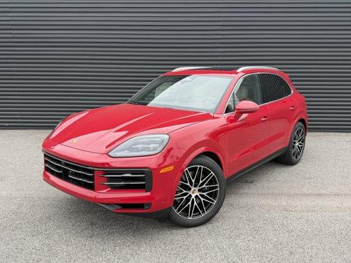 Carmine Red 2026 Porsche Cayenne Base