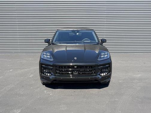 Black Metallic 2025 Porsche Cayenne Turbo