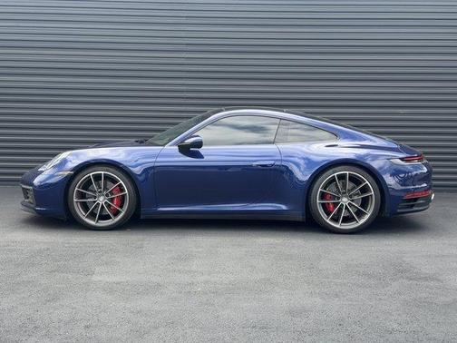 Blue Metallic 2020 Porsche 911 Carrera 4S