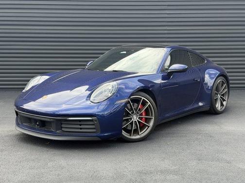 Blue Metallic 2020 Porsche 911 Carrera 4S