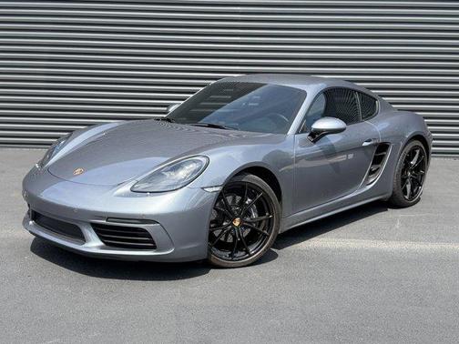 Gray Metallic 2025 Porsche 718 Cayman Base