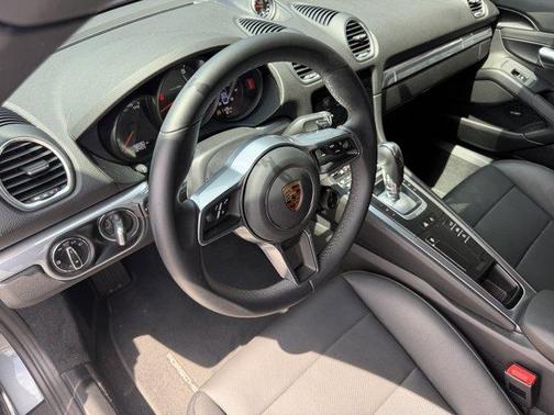 Gray Metallic 2025 Porsche 718 Cayman Base