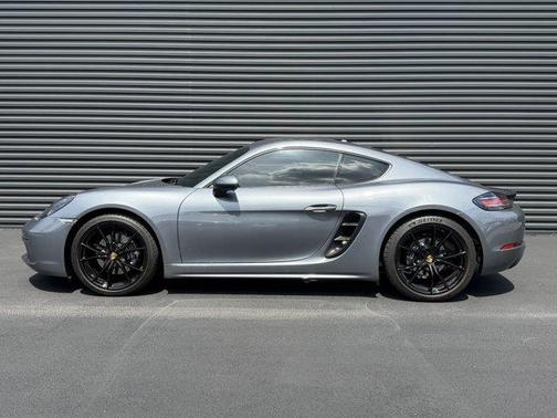 Gray Metallic 2025 Porsche 718 Cayman Base