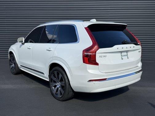Crystal White 2024 Volvo XC90 B6 Plus Bright Theme 7-Seater