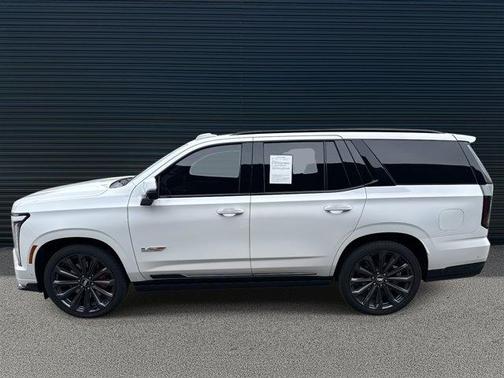 Crystal White Tri-Coat 2025 Cadillac Escalade V-Series