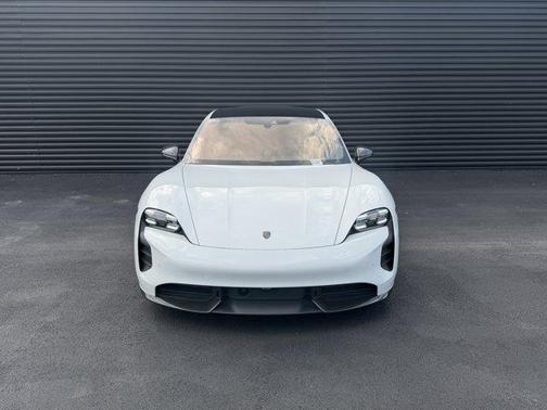 White 2020 Porsche Taycan Turbo S