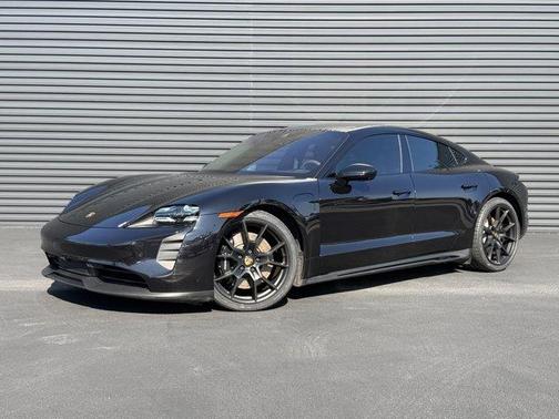 Black 2022 Porsche Taycan GTS