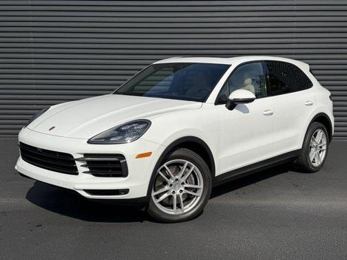 White 2021 Porsche Cayenne Base