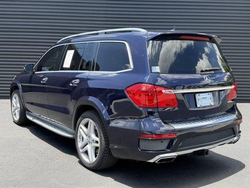 Blue Metallic 2015 Mercedes-Benz GL-Class GL 550 4MATIC
