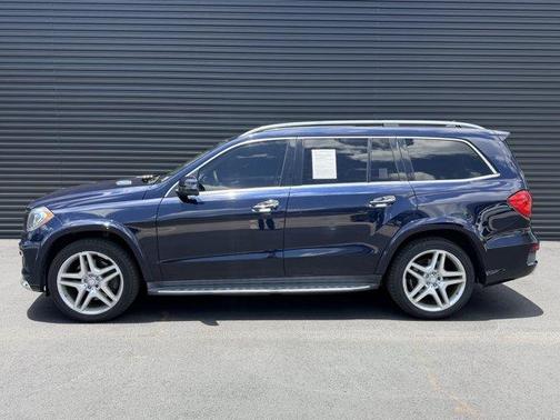 Blue Metallic 2015 Mercedes-Benz GL-Class GL 550 4MATIC