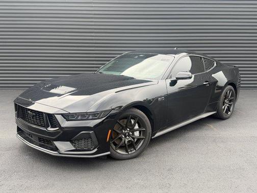 Shadow Black 2025 Ford Mustang GT