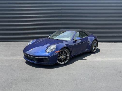Gentian Blue Metallic 2021 Porsche 911 Carrera