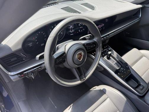 Gentian Blue Metallic 2021 Porsche 911 Carrera