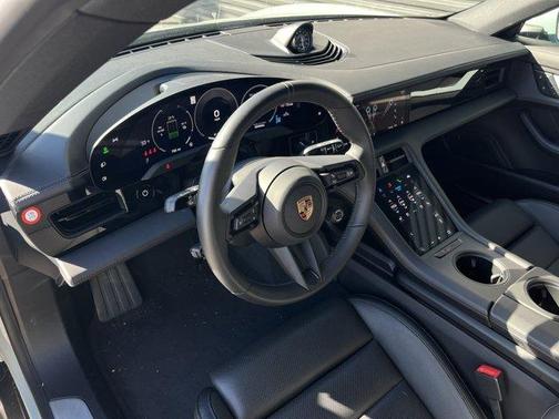 Green 2025 Porsche Taycan 4S