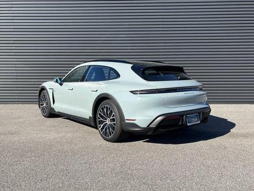 Green 2025 Porsche Taycan 4S