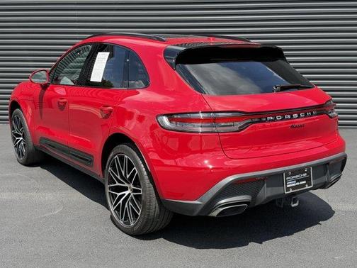 Carmine Red 2024 Porsche Macan