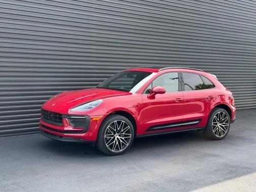Carmine Red 2024 Porsche Macan