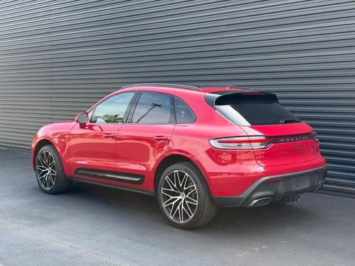 Carmine Red 2024 Porsche Macan