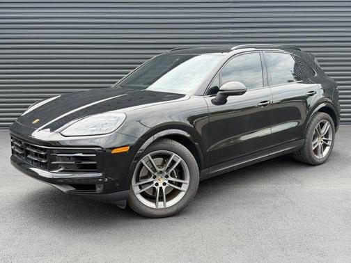 Black Metallic 2024 Porsche Cayenne Base