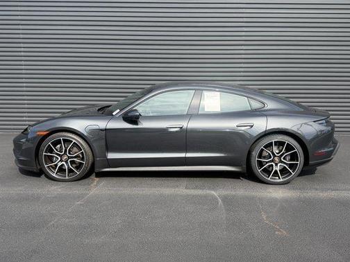 Volcano Grey Metallic 2023 Porsche Taycan Base