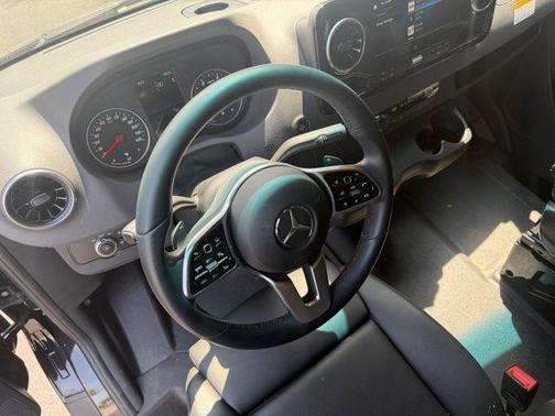 Jet Black 2024 Mercedes-Benz Sprinter 2500 144 WB Standard Roof Passenger