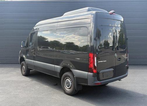 Jet Black 2024 Mercedes-Benz Sprinter 2500 144 WB Standard Roof Passenger