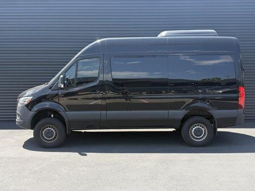 Jet Black 2024 Mercedes-Benz Sprinter 2500 144 WB Standard Roof Passenger
