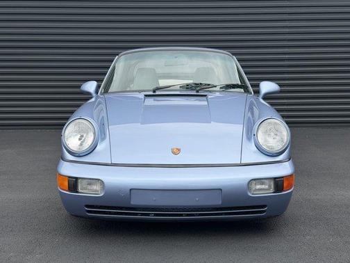 Horizon Blue Metallic 1992 Porsche 911 Carrera 2 Cabriolet