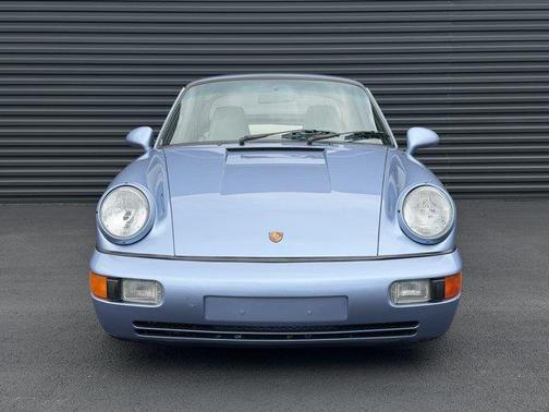 Horizon Blue Metallic 1992 Porsche 911 Carrera 2 Cabriolet