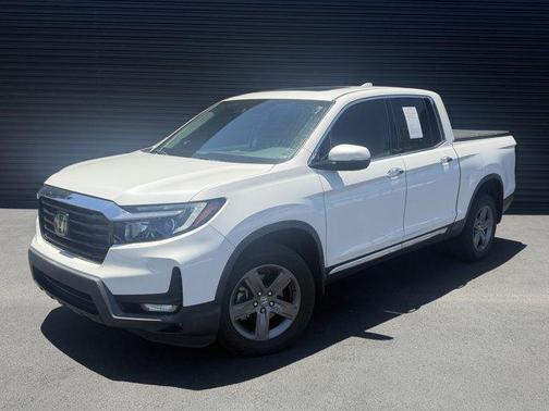 Platinum White Pearl 2022 Honda Ridgeline RTL-E