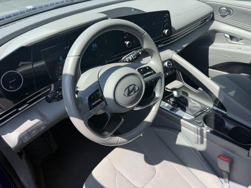 Intense Blue 2021 Hyundai ELANTRA SEL