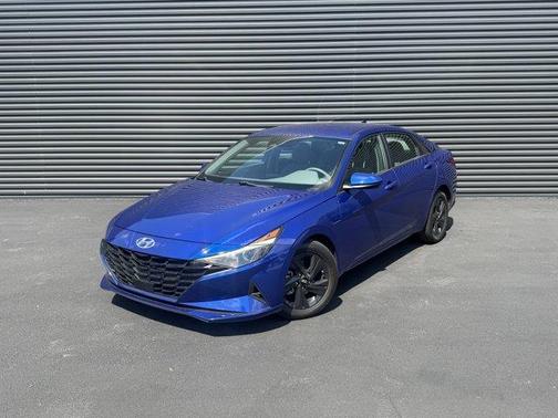 Intense Blue 2021 Hyundai ELANTRA SEL
