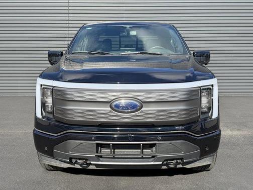 Antimatter Blue Metallic 2023 Ford F-150 Lightning LARIAT