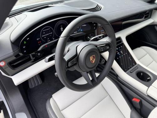 Ice Grey Metallic 2026 Porsche Taycan Base