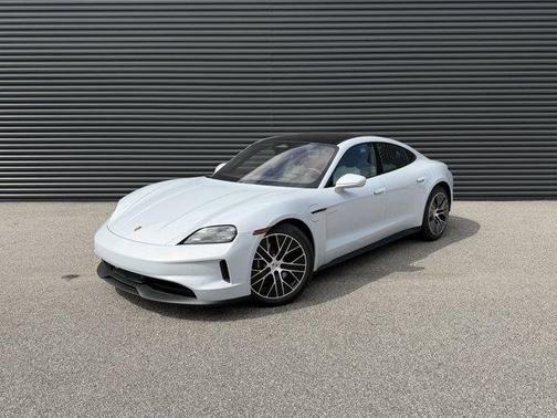 Ice Grey Metallic 2026 Porsche Taycan Base