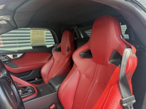 Polaris White 2015 Jaguar F-TYPE S