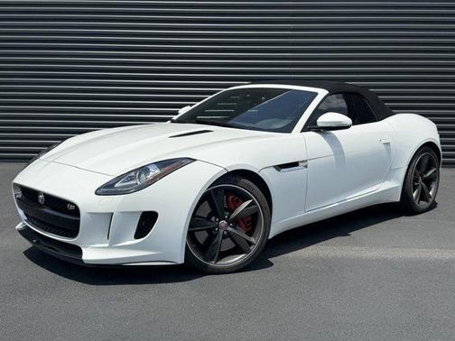 Polaris White 2015 Jaguar F-TYPE S