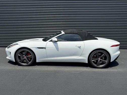 Polaris White 2015 Jaguar F-TYPE S