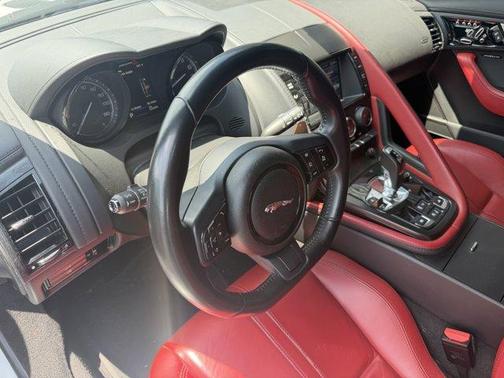 Polaris White 2015 Jaguar F-TYPE S