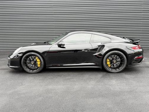 Black 2017 Porsche 911 Turbo S