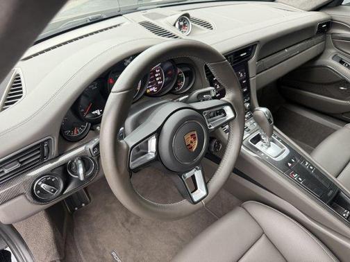 Black 2017 Porsche 911 Turbo S