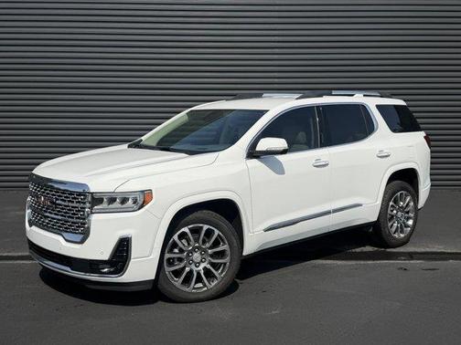 Summit White 2023 GMC Acadia Denali